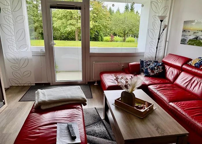 Moderne Und Komfortable Im Hahnenklee 戈斯拉尔